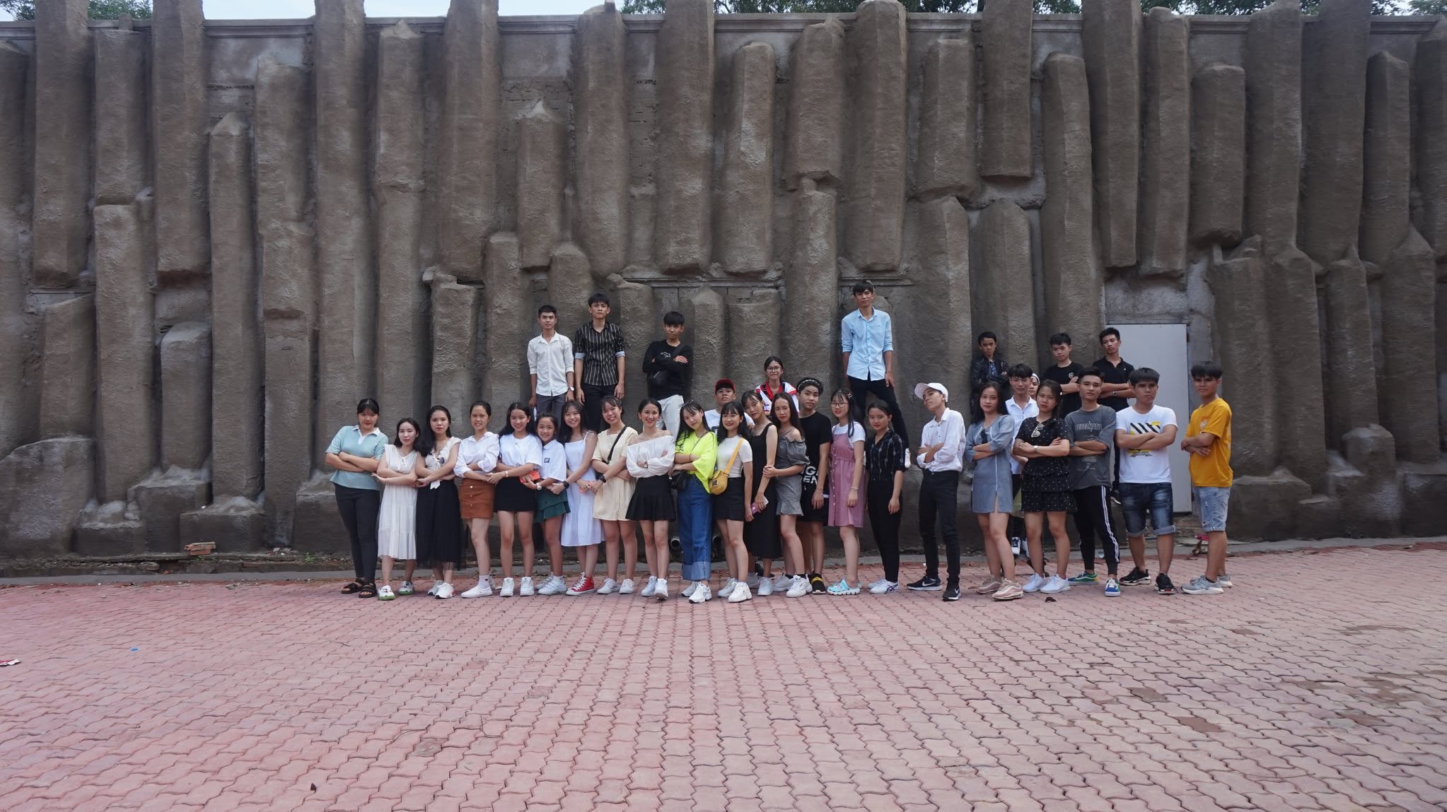 The class on their second field trip.