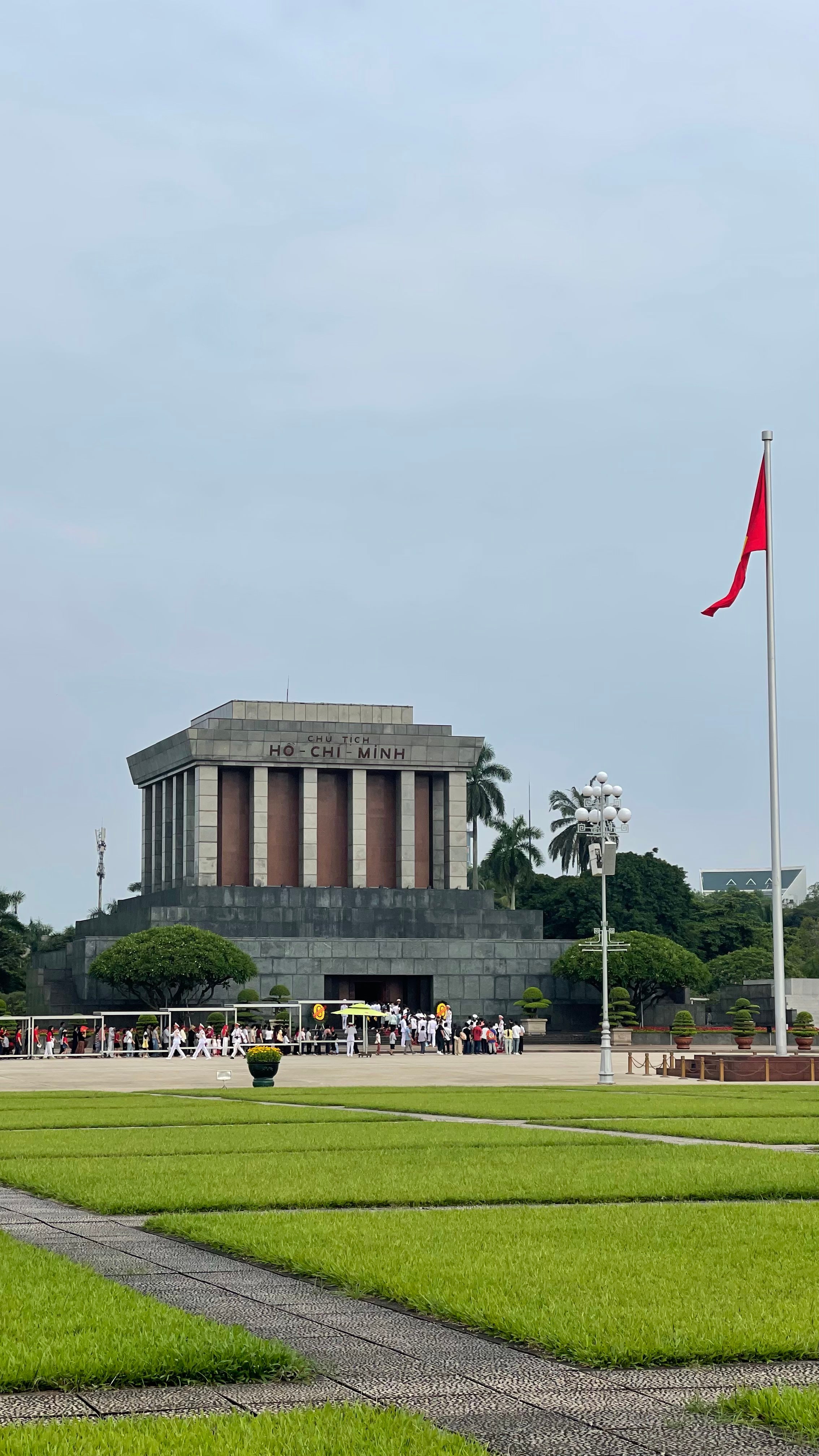 Ho Chi Minh's Mausoleum.